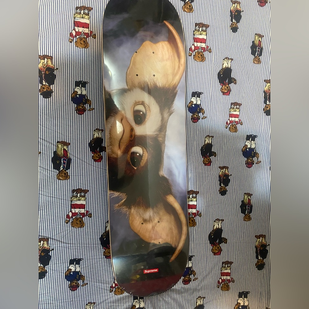 Supreme x Gremlins Gizmo Skateboard Deck NEW IN HAND 8 x 31.875